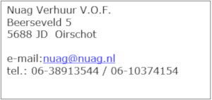 Nuag Verhuur VOF